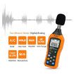 LCD Digital Audio Decibel Meter Sound Level Meter Noise Level Meter Sound Monitor dB Meter Noise Measurement Measuring 30 dB to 130 dB A/C Mode (Batteries Not Include)