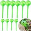 Plant Watering Dispenser,10Pcs Plant Watering Devices,Premium Plant Automatic Waterer, Indoor Outdoor Plant Self Watering Spikes,Pot Flower Self Watering Bulbs (Green)