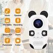 64GB MP3 Player for Kids,Cute Panda Portable Music Player MP3,Child MP3 Player with Bluetooth 5.0,Speaker,FM Radio,Voice Recorder,Alarm Clock,Stopwatch,Pedometer,Support up to 128GB