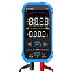 Smart Digital Multimeter Tester 9999 Counts AC DC Voltage Current Resistance Capacitance Diode Frequency NCV Live Wire Color Display Handheld Professional