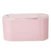 Wipe Warmer LED Display Adjustable, Portable Baby Wipe Dispenser for Home Car Travel (Pink)