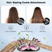 Large Firm Smoothing Brush for Dyson Airwrap Styler, Hair Styling Comb Attachment, Pink
