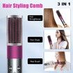 Large Firm Smoothing Brush for Dyson Airwrap Styler, Hair Styling Comb Attachment, Pink