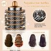 Large Round Volumizing Brush for Dyson Airwrap Attachments, Fluff up and Volumize for Styling