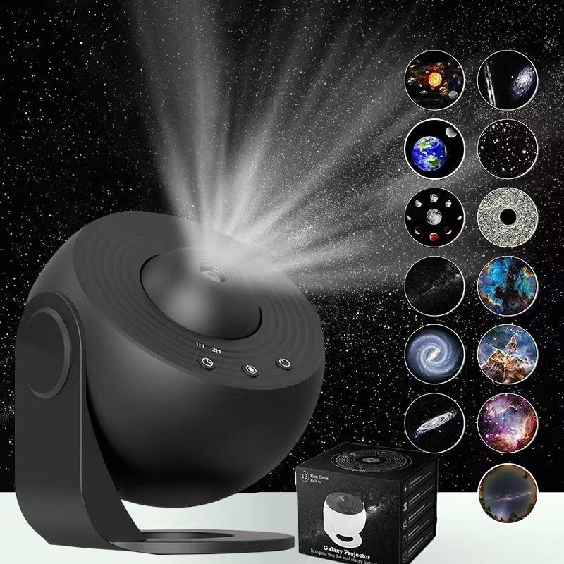 Galaxy Projector,12 in 1 Planetarium Star Projector for Bedroom, Night Light for Kids,Home Theater, Ceiling, Room Decoration