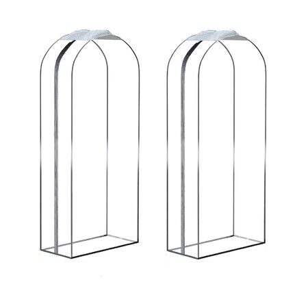 127cm Gusseted All Clear Garment Bags Set of 2 Ideal for Hanging Clothes Shirts Coats Dresses Closet Storage