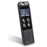 Digital Voice Recorder with Playback, Audio Recording Device for Lectures Meetings, Dictaphone Sound Tape Recorder with Password