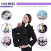 Seat Cushions for Office Chairs, Tailbone Relief Cushion for Office, Home Chair, Car, Wheelchair, Hip, Coccyx, Sciatic (Black)