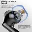 Wireless Earbuds Bluetooth 5.3 Headphones Bass Stereo Ear Buds with Noise Cancelling Mic LED Display in Ear Earphones IP7 Waterproof 36H Playtime