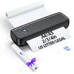 Portable Wireless Bluetooth Thermal Printer 8.5"x11" A4 A5 Inkless Printer for iOS Android Laptop Office Home Travel