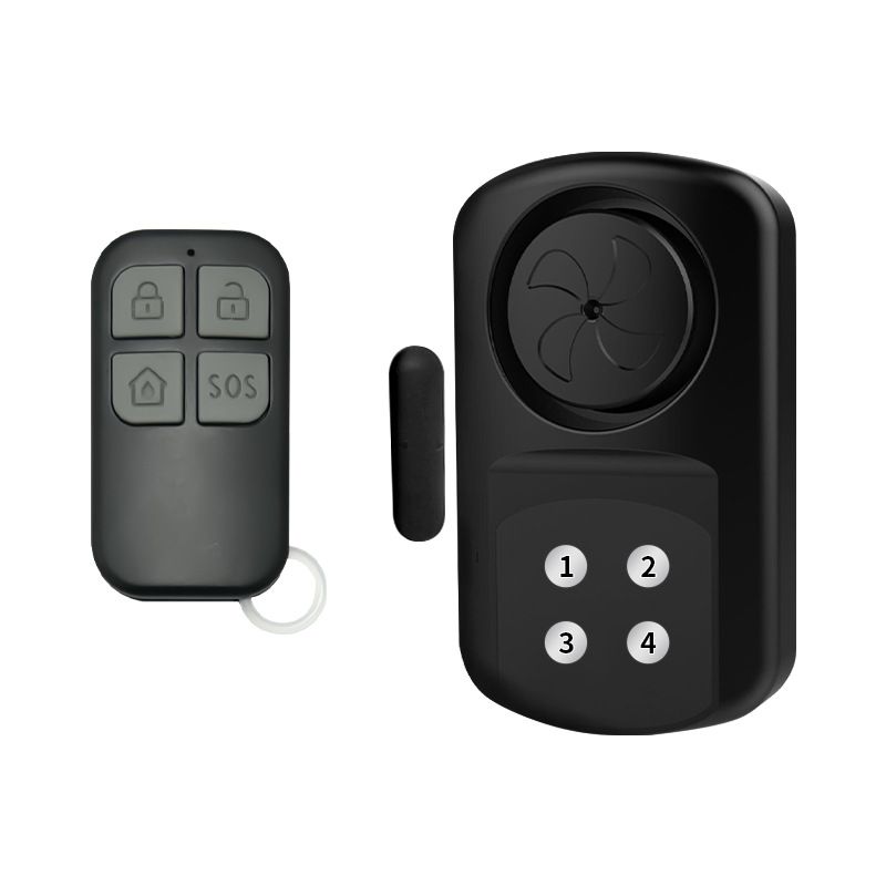 House Alarm  Remote Keypad, Waterproof IP67,Inground Pool Safety Alarm,Gate Alarm Sensor, 140 dB Super Loud, Prying Door Alarm,Entrance Alert