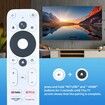 Replacement Remote Control with Voice Mic Compatible for MECOOL KM2 KD5 Skyworth 4K Android TV Box（Remote Only）