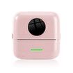 Mini Inkless Thermal Printer for iOS and Android for Bluetooth Wireless Mini Portable Printer for DIY,Memo,List (Pink)