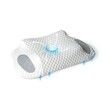 Cervical Memory Foam Pillow,Double Layer Butterfly Shaped air Cotton Cervical Pillow Contoured Support Pillow for Side Sleepers (Ice Silk)