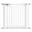 Pet Dog Safety Gate Adjustable Fence Cat Stairs Doorway Enclosure Safe Guard Security Barrier 76 to 90cm with 7cm Extension