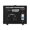 240V-110V Step Down Transformer 2000W Stepdown Electric Voltage Converter AU to US with 2 AC Output Sockets 5V USB Port