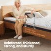 Bed Safety Rail Mobility Aid Bedside Medical Support Assist Guard Adjustable Grab Bar Handle for Seniors Handicap Adults