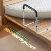 Bed Safety Rail Mobility Aid Bedside Medical Support Assist Guard Adjustable Grab Bar Handle for Seniors Handicap Adults
