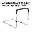 Bed Safety Rail Mobility Aid Bedside Medical Support Assist Guard Adjustable Grab Bar Handle for Seniors Handicap Adults