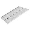 Folding Wheelchair Ramp Steps Stairs 122.5x73.5cm Portable Threshold Mobility Aid Handicap Aluminium Loading Access 270kg