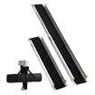 Folding Wheelchair Ramp Pet Dog Step Disability Mobility Aid Adjustable Portable Aluminium Trolley Scooter Car Door 122cm