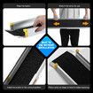 Wheelchair Ramp Pet Dog Step Car Disability Mobility Aid Folding Adjustable Portable Aluminium Trolley Scooter Door 152cm