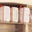 Set of 2 75L 120L PVC Moving Packing Bags Household Storage Organizer Transparent Quilt Bags for Clothing