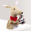 Plush Animal Hand Puppets Boxing Kids Kangaroo Playtime Animal Birthday Christmas Gifts