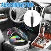 Portable CD Player with Dual Stereo Speakers,Rechargeable Walkman CD Player with Anti-Skip Protection,Discman CD Player for Car and Travel