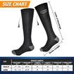 Heated Socks for Women Men, Rechargeable Electric Heated Socks, Washable Winter Warm Socks for Outdoors Work Fishing Hunting Skiing Riding (Medium)