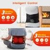 Heating Pad Electric Back Waist Belt 3 Fast Heat Vibration Massage Modes Rechargeable Lumbar Abdomen Relief