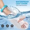 Waterproof Cast Covers for Shower Arm,Reusable Arm Cast Cover Protector for Shower Bath for Wound Arm,Hands,Wrists,Elbow,Finger