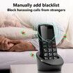 4G VoLTE Big Button Mobile Phones for Seniors with SOS Emergency Button 1800mAh Battery USB-C FM Radio Torch