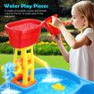 Sand Water Table Sandpit Play Ground Activity Centre Playset Kids Pretend Pool Toys Beach Park Outdoor Waterplay Station