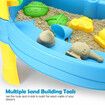 Sand Water Table Sandpit Play Ground Activity Centre Playset Kids Pretend Pool Toys Beach Park Outdoor Waterplay Station