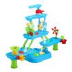 Sand Water Play Table 5 Tier Waterfall Pool Toys Sandpit Education Beach Activity Summer Outdoor Backyard Kids Playset