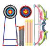 Kids Bows and Arrows Set Archery Toys Led Light Soft Childrens Targets Quiver Outdoor Sports Play 10 Suction Cup Arrow