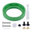 Toilet Tank to Bowl Gasket Kit for American Standards Toilet Part Champion 4 AS738756-0070A, 3 Inch Toilet Tank Replacement Kit Includes Gasket and Bolt Kit with Handle