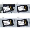 3.5 Inch Electronic Portable Video Aids Digital Magnifier Handheld Low Vision Reading Magnifier for Students, The Elderly in Reading, Newspapers, 2X to 25X Zoom, AV or TV Output, Black