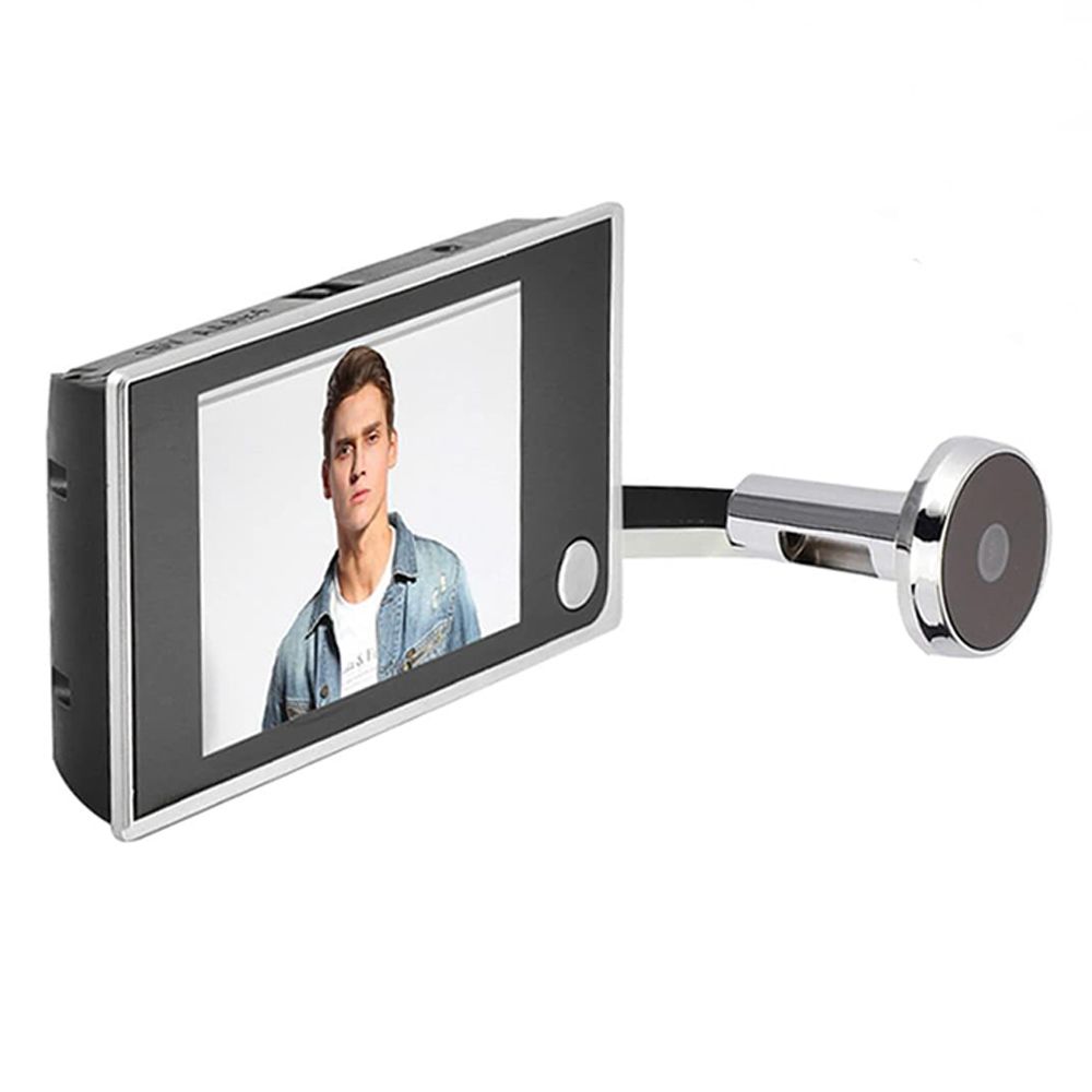 Digital Peephole Viewer Doorbell Mini HD Smart Security Camera 3.5 inches Indoor LCD Screen