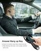 Bluetooth Earpiece Wireless Handsfree Headset V5.0 24 Hrs Driving Headset with Mic 60 Days Standby Time Headset Case for iPhone Android Samsung Laptop Truck Driver (Black,2 Pack)