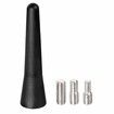 Universal Vehicle Roof Mount Short Antenna Mast 2.5 inch Rubber Car Antenna Replacement Compatible with Toyota Honda Chevrolet Nissan Ford Jeep Subaru GMC