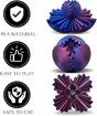 3D Printed Gear Ball Spin Ball Fidget Toy,Gear Ball Fidget Toy,Stress Ball,Desk Toy For Stressand Anxiety Relaxing (Blue And Red)