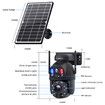 6MP Solar Smart Outdoor Wireless IP Camera PTZ 20X Zoom Dual Lens Home Security Solar Surveillance CCTV WiFi Camera