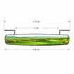 Golf Cart Rear View Mirror 16.5 Inch Universal Fit EZGO Yamaha Club Car Accessory 40cm