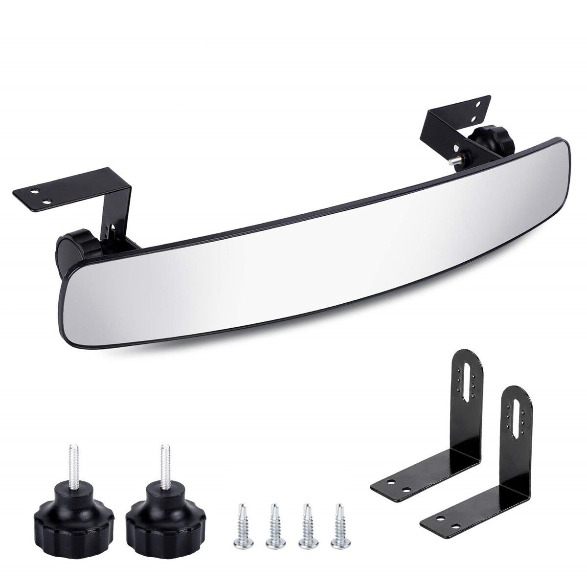 Golf Cart Rear View Mirror 16.5 Inch Universal Fit EZGO Yamaha Club Car Accessory 40cm