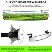Golf Cart Rear View Mirror 16.5 Inch Universal Fit EZGO Yamaha Club Car Accessory 40cm