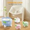 Filters Pet Fountain Catit PIXI 16PCS Replacement Triple Action Water Ion Exchange Resin Activated Carbon Cat Drinking Purifier Hydration