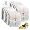 Filters Pet Fountain Catit PIXI 16PCS Replacement Triple Action Water Ion Exchange Resin Activated Carbon Cat Drinking Purifier Hydration