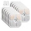 Filters Pet Fountain Catit PIXI 16PCS Replacement Triple Action Water Ion Exchange Resin Activated Carbon Cat Drinking Purifier Hydration